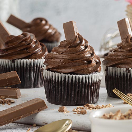  Nutella Chocolate Cupcake 