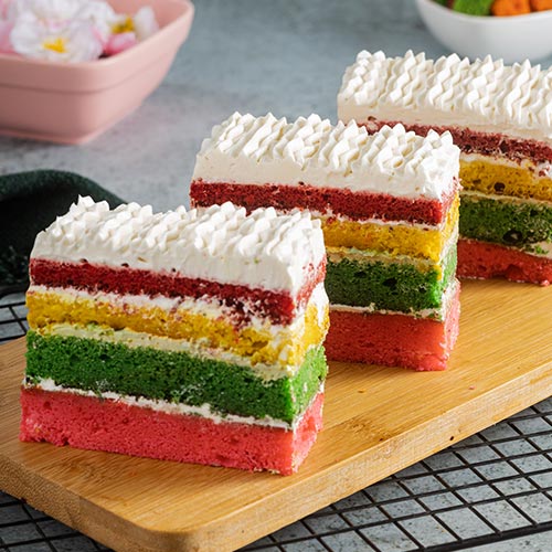  Rainbow Pastry 